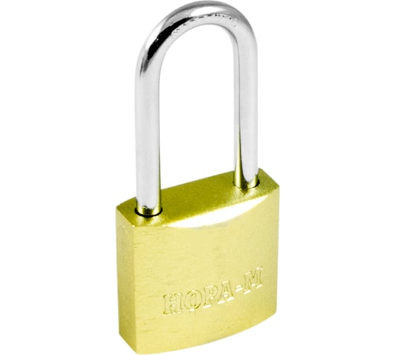 Изображение товара Навесной замок НОРА-М ЗН-810дд-75 мм 3 кл 16886
