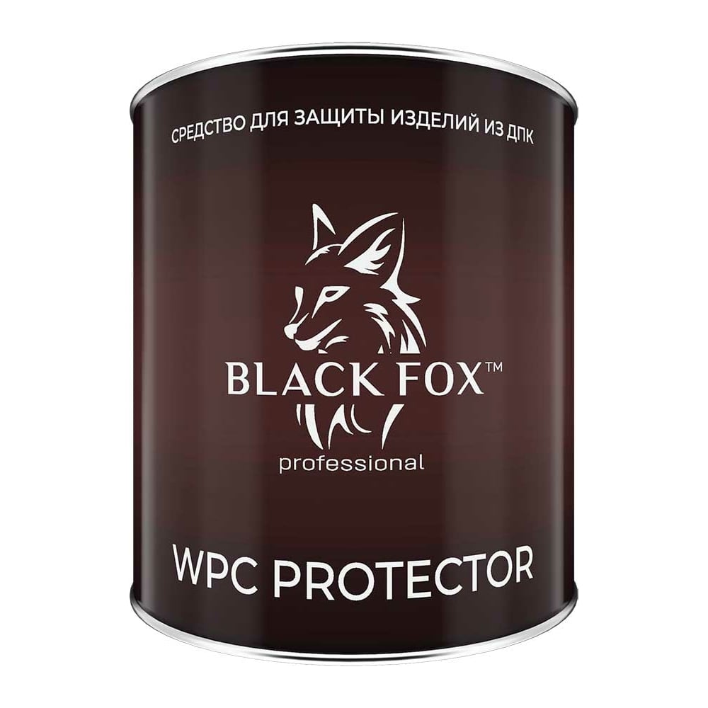 фото Масло для террасной доски дпк black fox wpc protector 2,5 л коричневое bf25b