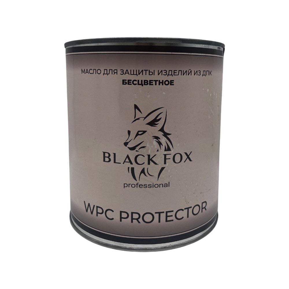 Изображение товара Масло для террасной доски ДПК Black Fox WPC Protector 2,5 л прозрачное BF25T Изображение товара Масло для террасной доски ДПК Black Fox WPC Protector 2,5 л прозрачное BF25T