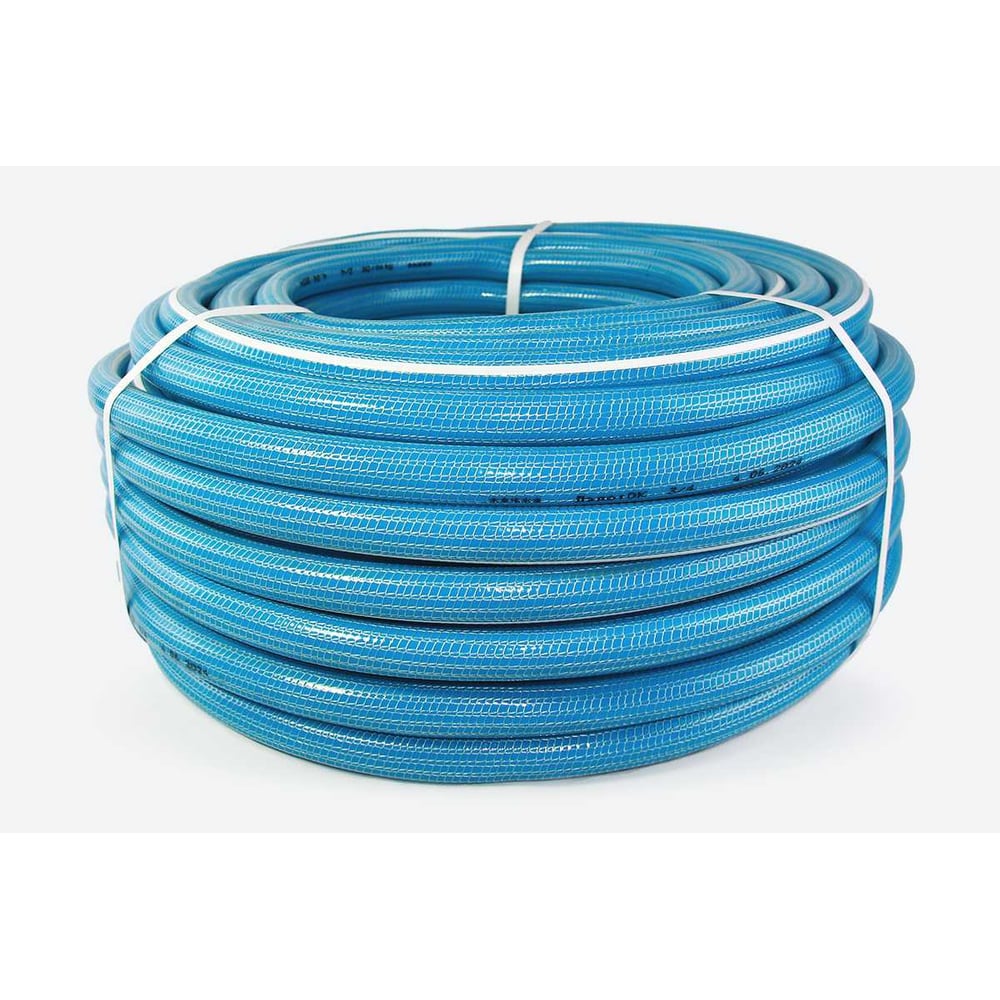 Изображение товара Шланг пятислойный армированный ПВХ НОВЭМ ЛапотОК ЛПТ 1/2 50м бирюзовый