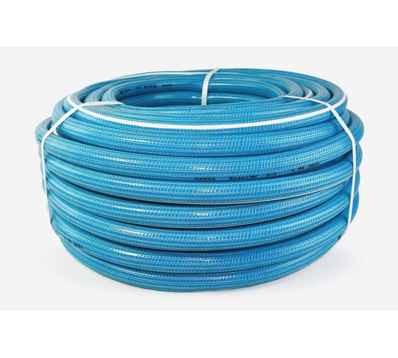 Изображение товара Шланг пятислойный, армированный ПВХ НОВЭМ ЛапотОК ЛПТ 1/2" 15м, бирюзовый