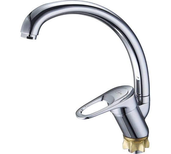 Изображение товара Смеситель для раковины с поворот изливом 360 градусов, xромированный Solone KAD4-A043