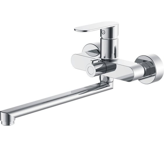 Изображение товара Смеситель для ванны Haiba латун с длин поворот изливом и душевой лейкой, хром HB22590 026-5699