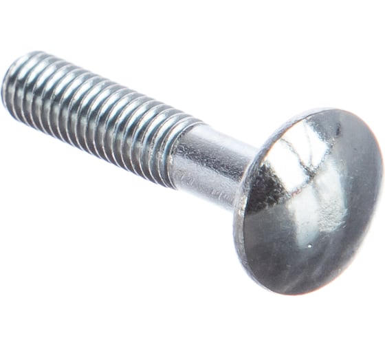 Изображение товара Мебельный болт с усом Element DIN 607 6x30 белый цинк 60 шт 244300