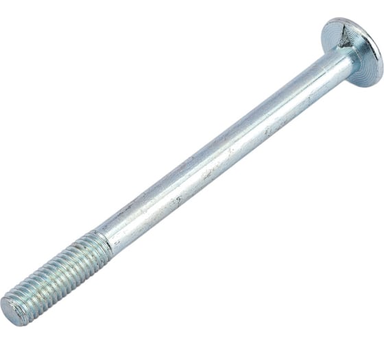 Изображение товара Мебельный болт с усом Element DIN 607 8x100 белый цинк 10 шт 244380