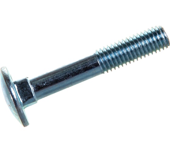 Изображение товара Мебельный болт Element DIN 603 10x60 белый цинк 10 шт 102850