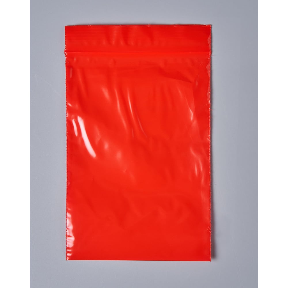 Изображение товара Пакет с замком Zip-Lock PACK INNOVATION 10x15 см 60 мкм красный 1000 шт