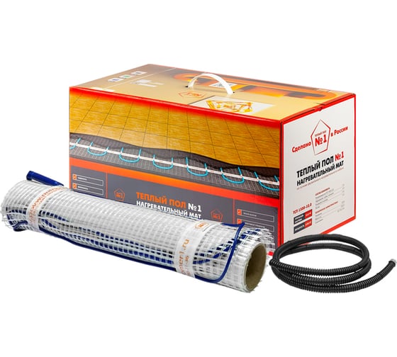 Изображение товара Нагревательный мат Теплый пол №1 ТСП-375-2,5 4630024500116