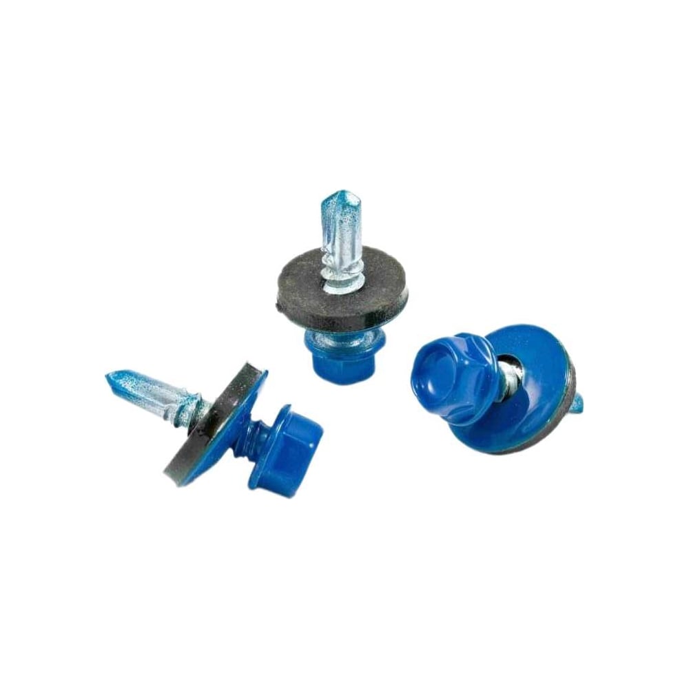 Изображение товара Саморез кровельный Квадра 5.5x19 мм RAL 5005 синий 4000 шт