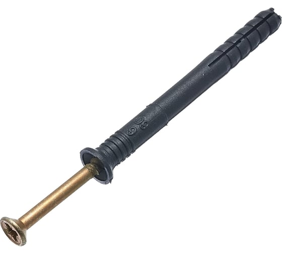 Изображение товара Дюбель-гвоздь Стройметиз потайной манж. 8x60 (уп. 10 шт) европодвес 00000041920 2435110