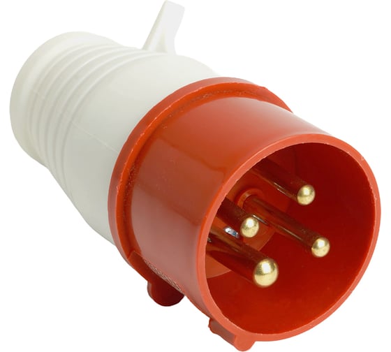 Изображение товара Вилка прямая STEKKER ST-014 16А 380В 3P PEIP44, PPG16-014-4 49428