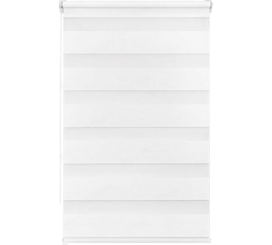 Изображение товара Рулонная штора LM DECOR День-Ночь LB 54-01 перламутровый, 52x160 см 5401052