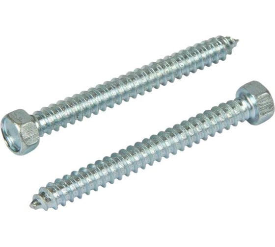 Изображение товара Саморез Квадра DIN 7976 C, 5.5x32 мм, цинк, коробка 250 шт., 6-гр. голова, острый 765532003251