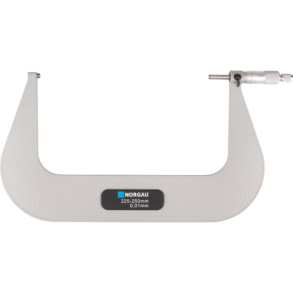 Изображение товара Микрометр гладкий NORGAU МК 225-250 мм/0,01 мм - высокоточный инструмент