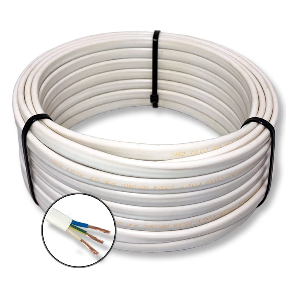 Изображение товара Провод бытового назначения ПБВВ ПРОВОДНИК 3x2.5 мм2 200м OZ441565L200