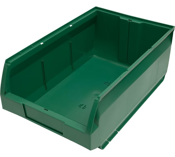Изображение товара Ящик Gigant 500x310x200 ПП зеленый 32089