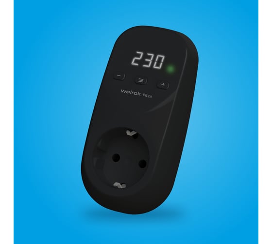 Изображение товара Реле напряжения Welrok PR bk 4660251140632