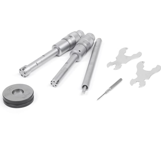 Изображение товара Набор микрометрических нутромеров ЧИЗ 3-точ, 12-20, 0.005 69474