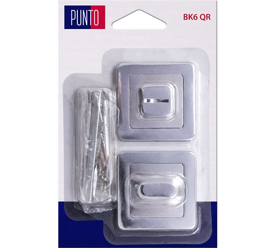 Изображение товара Ручка поворотная PUNTO LM/A BK6.K.QR52 CP-8 хром 46151