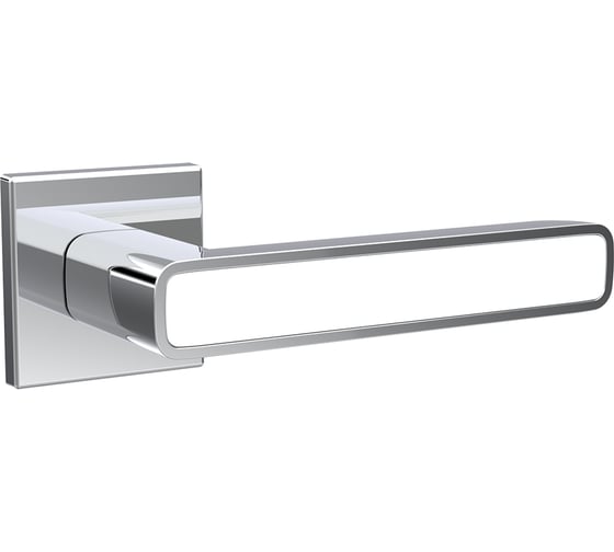 Изображение товара Ручка раздельная PUNTO K.ARC.Q52.MARS CP/WH-19 хром/белый 48823