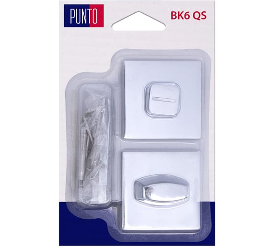 Изображение товара Ручка поворотная PUNTO LM/A BK6.K.QS52 CP-8 хром 46185