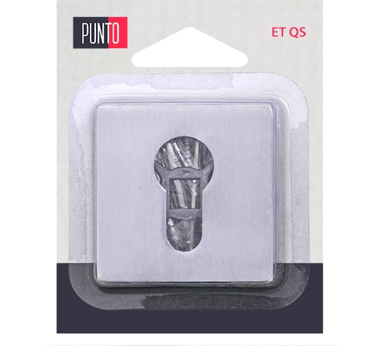 Изображение товара Накладка под цилиндр PUNTO LM/A ET.K.QS52 SSC-16 сатинированный хром 46201