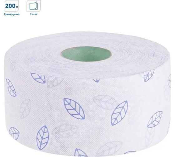 Изображение товара Туалетная бумага OfficeClean Premium 2 слоя, мини-рулон, 200 м/рул 300441