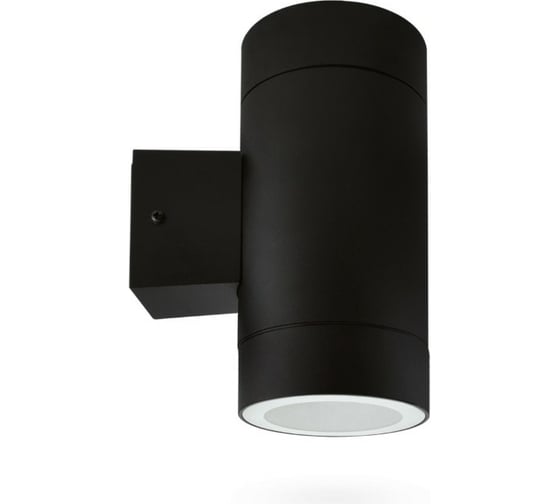 Изображение товара Уличный настенный двухсторонний светильник IN HOME НБУ ЦИЛИНДР-2xGX53-BL алюм под 2хGX53 черный IP54 4690612023533
