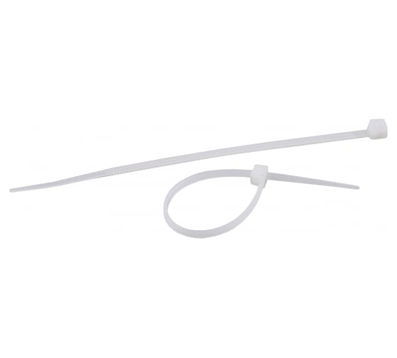 Изображение товара Кабельная стяжка ЭРА 4 x 250 Белый White NOKS033 Б0039387
