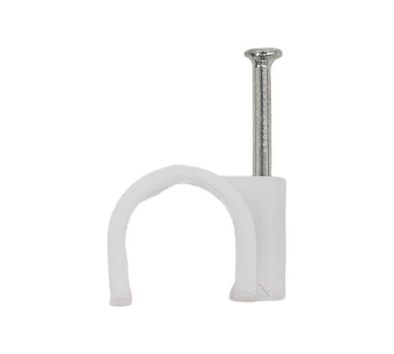 Изображение товара Круглая скоба ЭРА 12 мм, пластиковая Б0038896