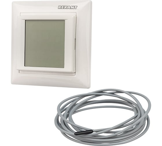 Изображение товара Терморегулятор REXANT сенсорный RX-419B белый 51-0584