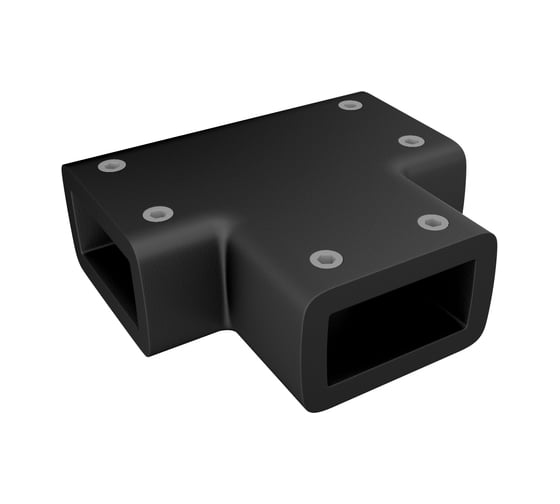 Изображение товара Коннектор каркаса душевой перегородки IDDIS Walk In, черный, Slide SLI1BS0i23