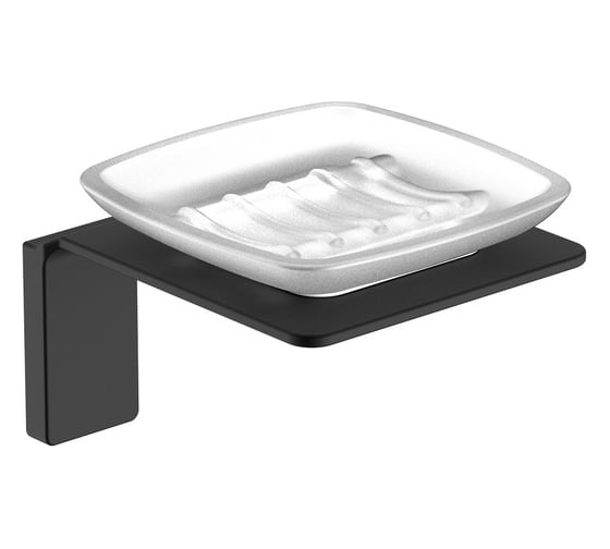 Изображение товара Мыльница IDDIS Slide матовое стекло, сплав металлов, SLIBSG0i42