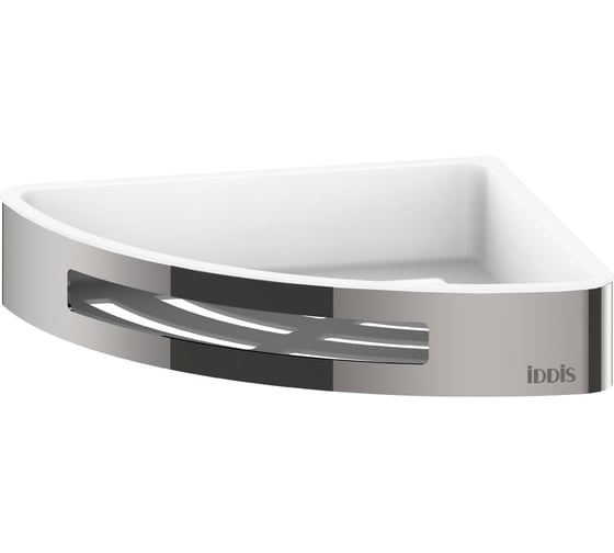 Изображение товара Угловая полка IDDIS нержавеющая сталь, полированная SHE11SPi44