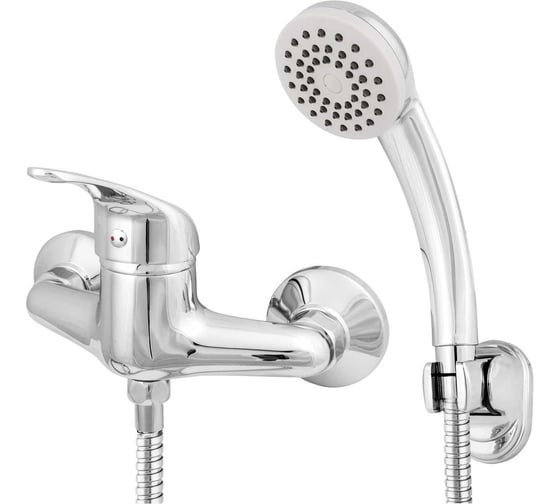 Изображение товара Смеситель для душа Mix&Fix 1002 Зетта одноручный, с аксессуарами, картридж 40 мм тов-114486