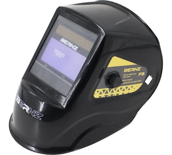 Изображение товара Маска сварщика Ф8 ProPLUS, черная BERNZ BRZ1.975.700 00-00004286