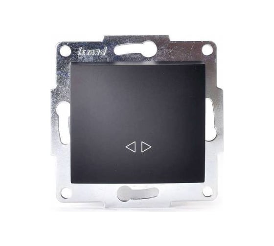 Изображение товара Промежуточный выключатель Lezard KARINA чёрный бархат 707-4288-107