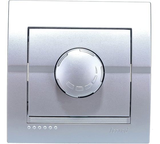 Изображение товара Диммер Lezard DERIY 800 Вт, серебристый металлик, 702-2828-115