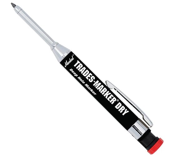 Изображение товара Профессиональный карандаш с корпусом из нержавеющей стали Markal Trades Marker Dry 96260