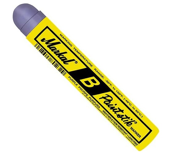 Изображение товара Твёрдый маркер-краска Markal B Paintstik, фиолетовый 80228