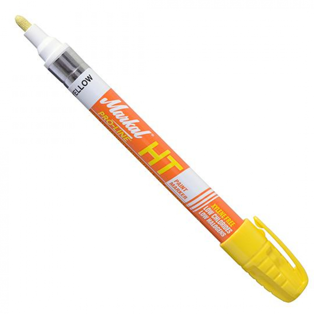 Купить Термостойкий маркер-краска Markal, до 1000C 3 мм, жёлтый