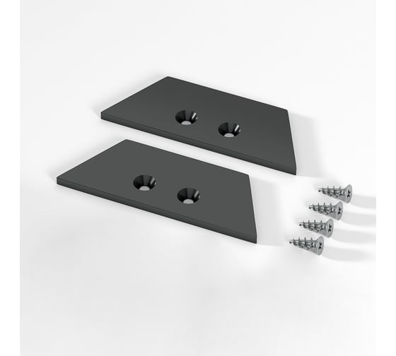 Изображение товара Комплект заглушек Elektrostandard черный для накладного алюминиевого профиля светодиодной ленты (1 пара) ZL-2-ALP022 a066623