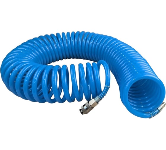 Изображение товара Шланг спиральный с быстросъемными соединениями 8-12 мм, L=15 м AktiSpray 400812-15m