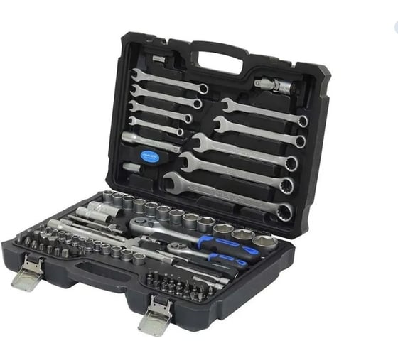 Изображение товара Набор инструментов МАЯКАВТО 82 предмета, 1/2 и 1/4, 6гр. 48206м