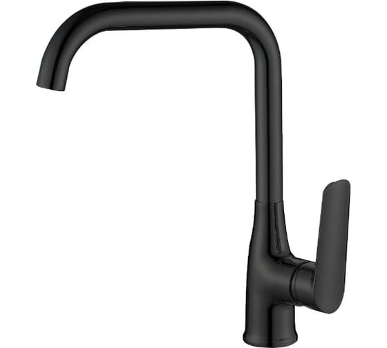 Изображение товара Смеситель для кухни ESKO "Lagos Black" Г-излив LG06B
