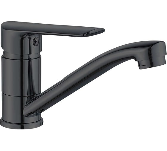 Изображение товара Смеситель для кухни и раковины ESKO "Lagos Black" излив 140 мм LG15B