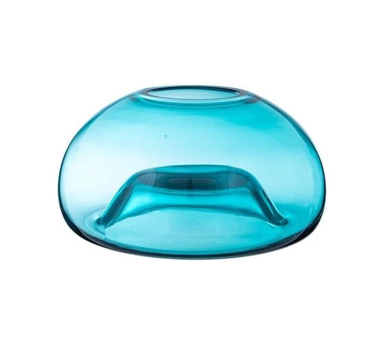 Изображение товара Ваза Bronco D'ARTE BLUE 19,5x19,5x10 см 694-070