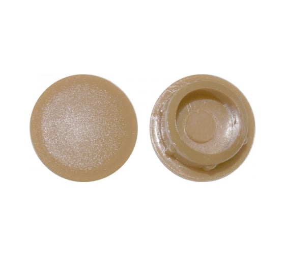 Изображение товара Заглушка под отверстие КРЕП-КОМП 14мм, св.бежевый 1000шт зпр14 св.бежев