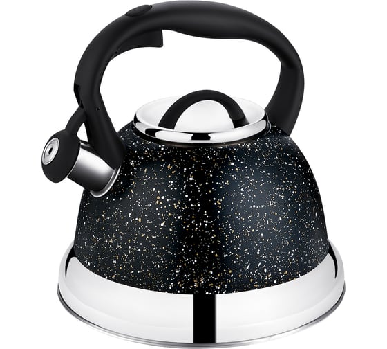 Изображение товара Чайник 2.8л со свистком Linea TEA Regent inox 93-TEA-48