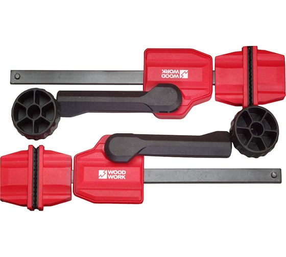 Изображение товара Прижим верстачный WOODWORK эксцентриковый для отверстия 20 мм комплект 2 шт CLM-006